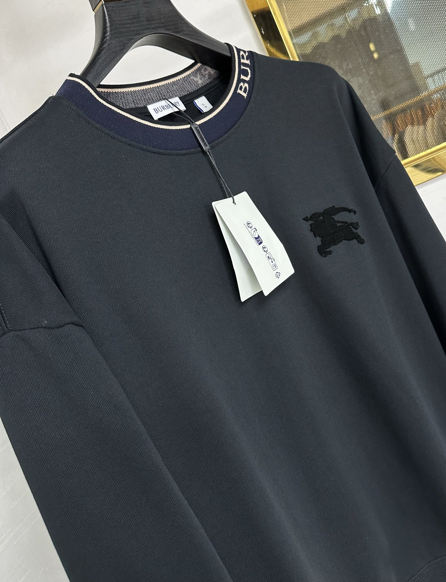 BBR 2025Ss秋冬新款卫衣，精美工艺圆领款，特制纯棉400克面料升级水洗大毛圈、柔软贴身科技面料，