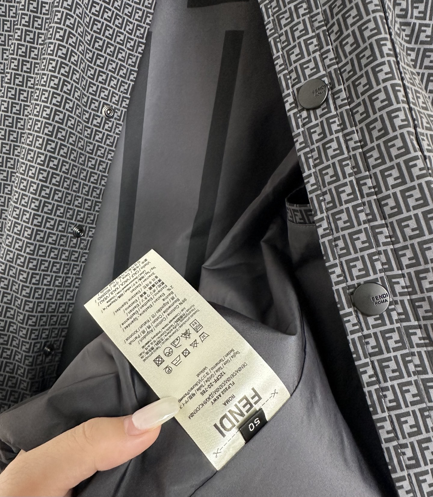 FD 2025秋冬新款🆕夹克 原版1:1订制五金配件全进口原版定制 欢迎专柜对比 超柔软 超级重工 面料