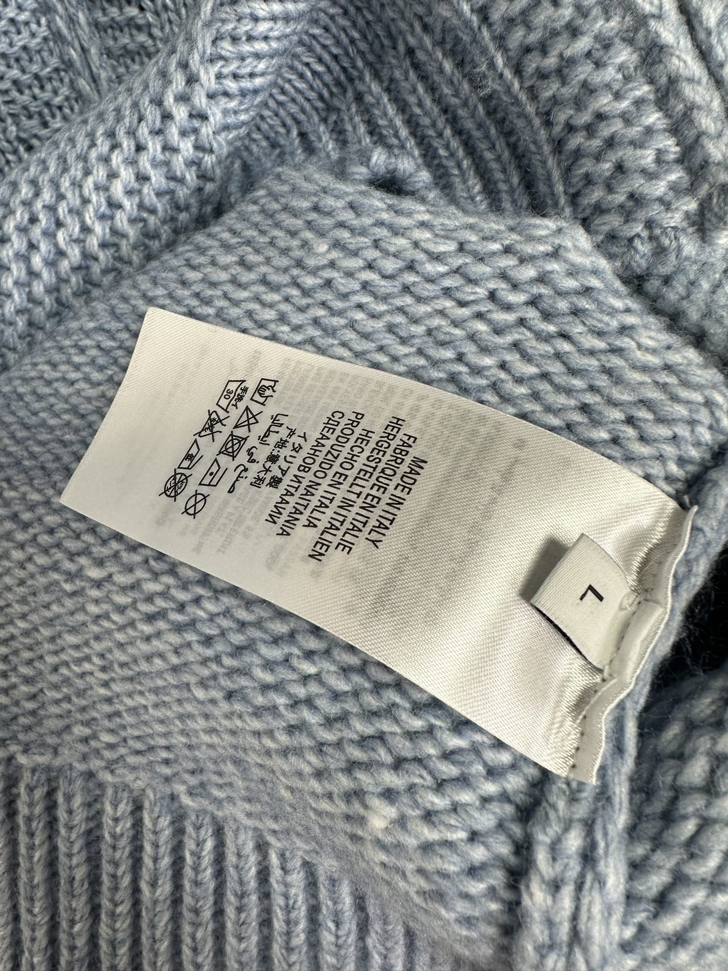 ARC 2025Ss秋冬新款男女同款高克重针织开衫，配色标识条纹工艺设计！钩织标识条纹修饰，设计经典配色