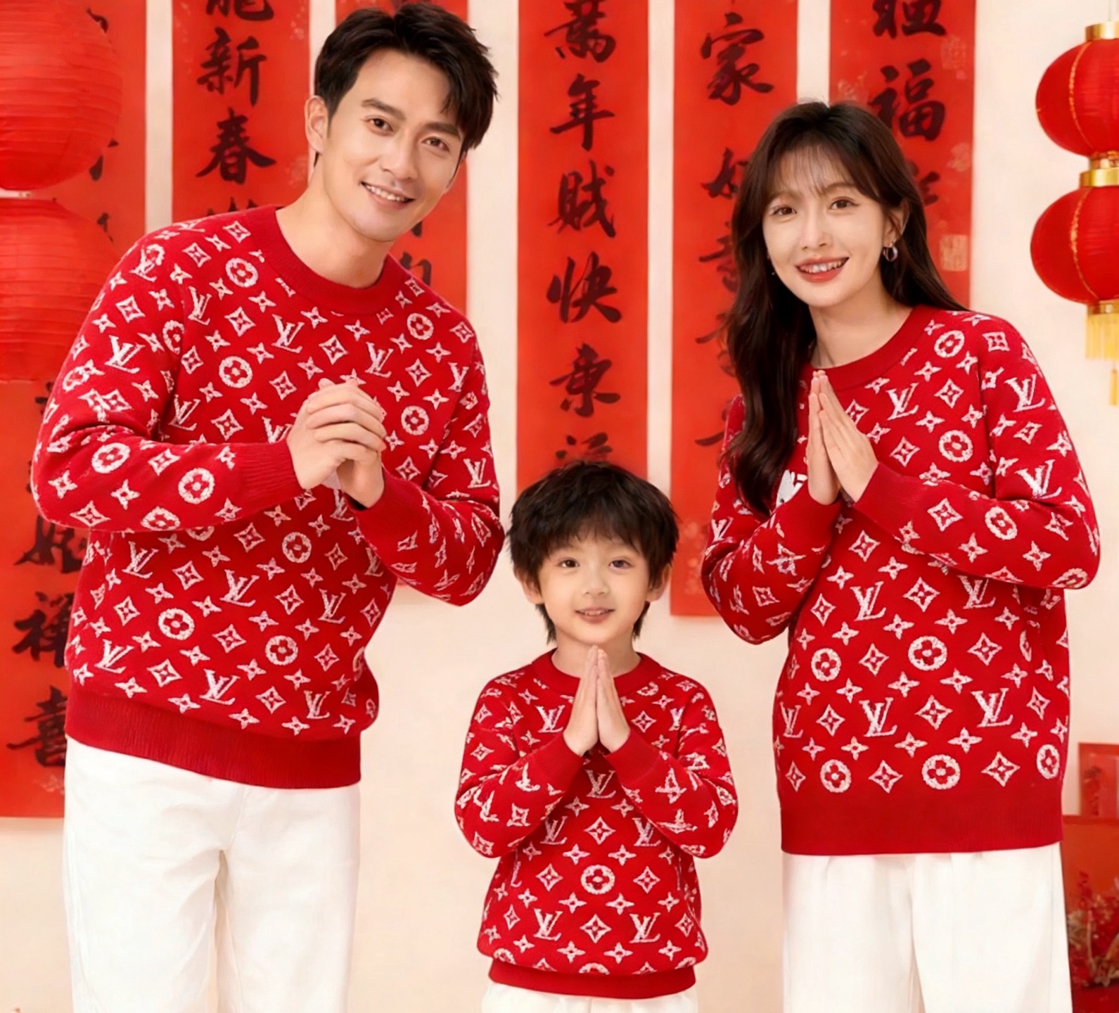 NO:725902,Support the new 1V children's clothing and parent-child clothing after the new year. New year's must-haves and a prosperous new year. New autumn and winter sweaters, casual, fashionable and warm, can be worn alone as a base layer. Imported wool blended wool has strong warmth retention, does not irritate the skin, can be worn next to the body, simple style. With imported wool knitted fabric, it is a magic base layer for autumn and winter!  Size M-3XL Children's wear size 100-110-120--140,,sweaters,19860909支持年后 1V 新增童装亲子装  新年必备 红红火火过大年 秋冬新品毛衣,休闲时尚保暖,打底单穿都可以进口羊毛混纺羊毛,保暖性很强,不刺激皮肤,可贴身穿,简约的风格 配以进口羊毛针织面料,秋冬季单穿打底神器！码数M-3XL 童装码数100-110-120--140,,sweaters,,Men's clothing