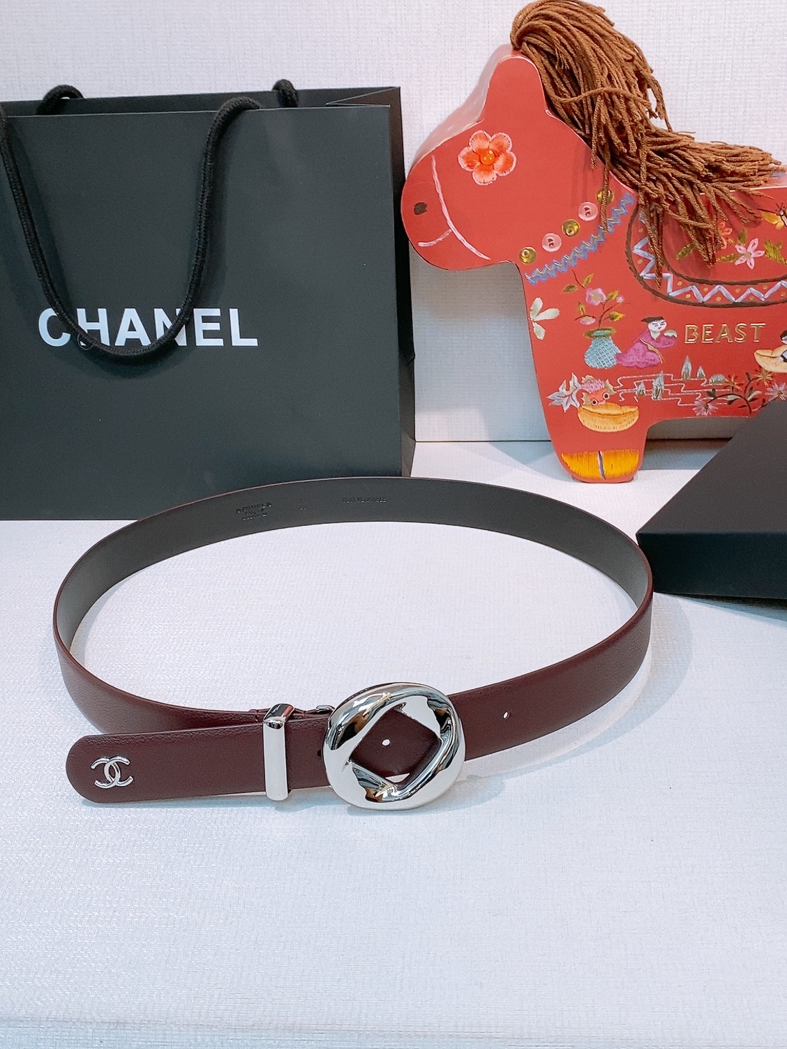 Chanel 宽度：𝟯 𝟬𝗰𝗺 香奈儿 CHANEL « 配全套 原包装 » 代购级 开模高端定制皮料五金