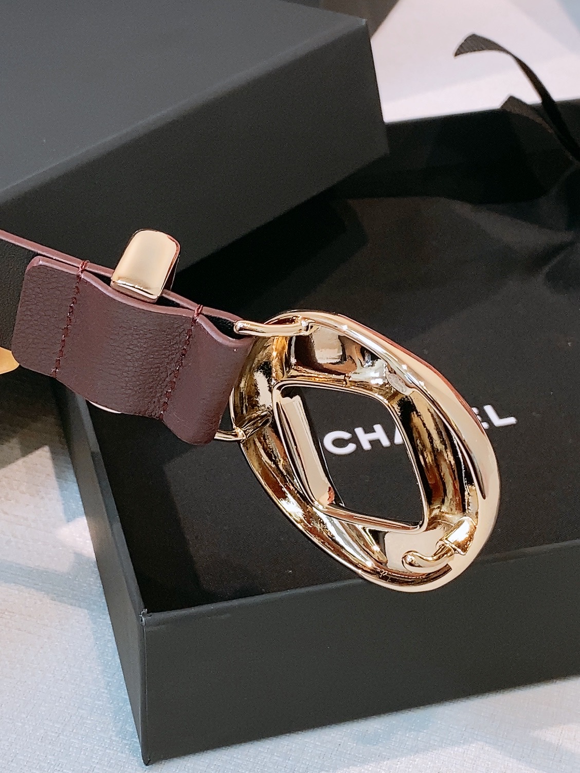 Chanel 宽度：𝟯 𝟬𝗰𝗺 香奈儿 CHANEL « 配全套 原包装 » 代购级 开模高端定制皮料五金