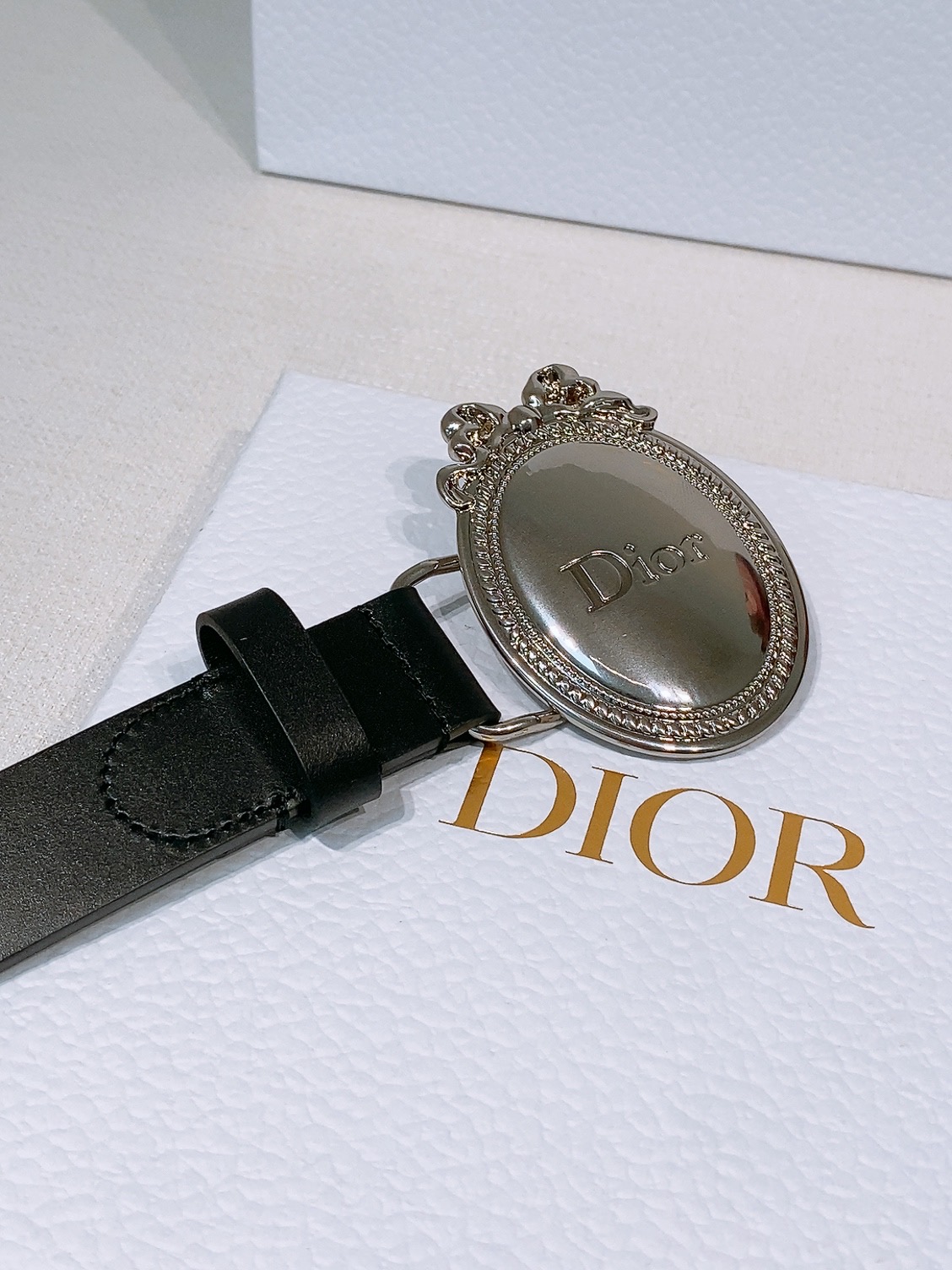 - Look Book Christian Dior 2026椭圆型蝴蝶结腰带 古董感好强！重新诠释Di