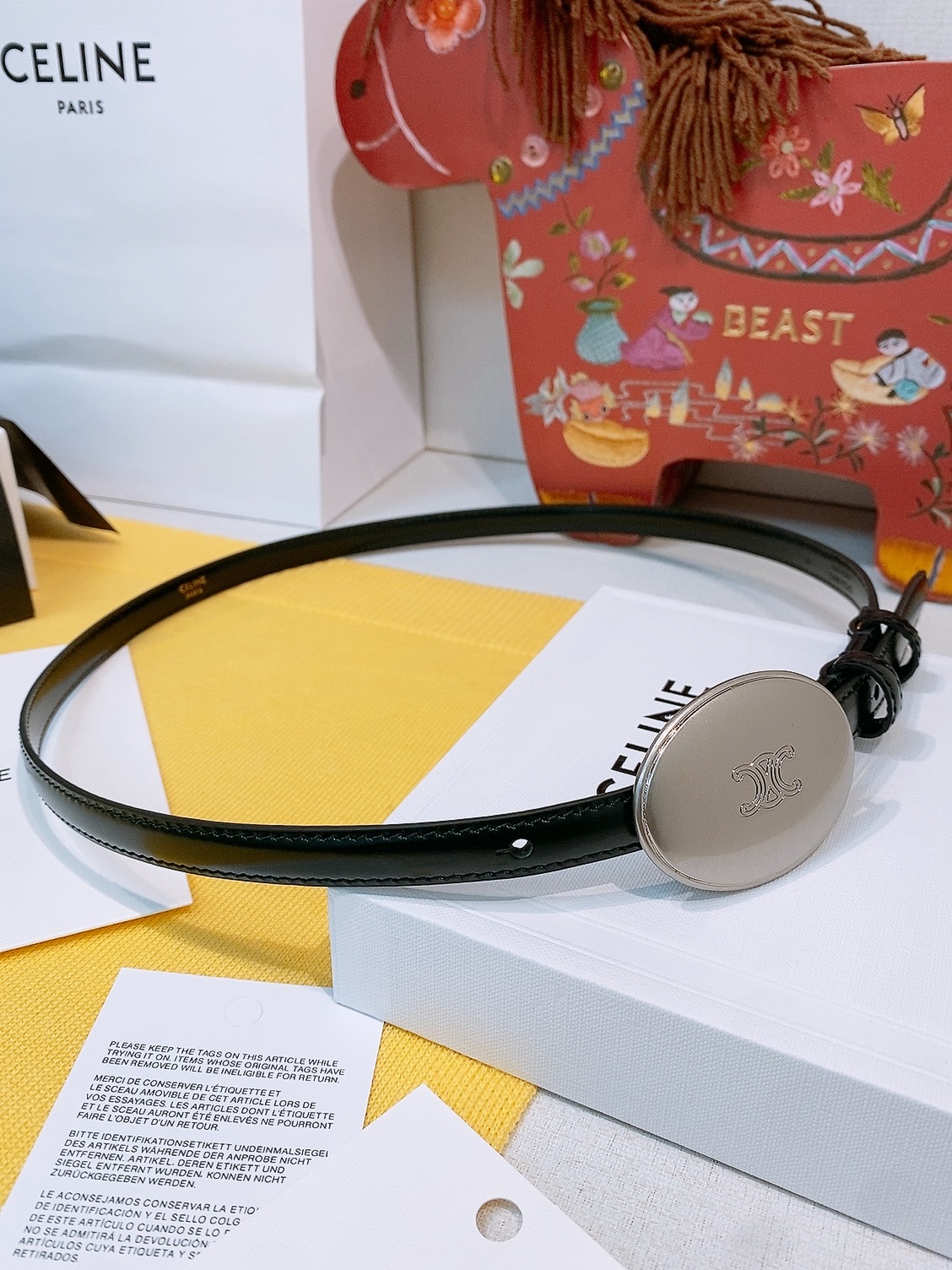 -凯旋门✨ MAISON 13mm皮带 MAISON 13毫米皮带,TAURILLON皮革,牛皮革衬里,银色饰面,宽度: -凯旋门✨ MAISON 13mm皮带 MAISON 13毫米皮带,TAURILLON皮革,牛皮革衬里,银色饰面,宽度: