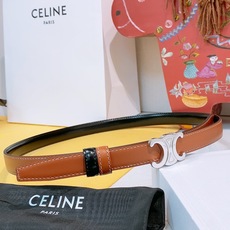 Celine双面窄版腰带 (1.8cm) 凯旋门 Celine双面窄版腰带 (1.8cm) 凯旋门