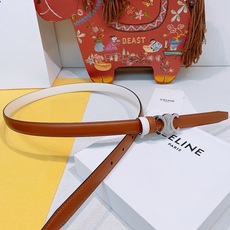 Celine双面窄版腰带 (1.8cm) 凯旋门 Celine双面窄版腰带 (1.8cm) 凯旋门