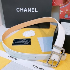 纯白皮 香家✨ Leather belt 30mm 皮质腰带 简约方形金属扣头,搭配光滑小牛皮腰带,品牌标志性通勤配饰, 纯白皮 香家✨ Leather belt 30mm 皮质腰带 简约方形金属扣头,搭配光滑小牛皮腰带,品牌标志性通勤配饰,