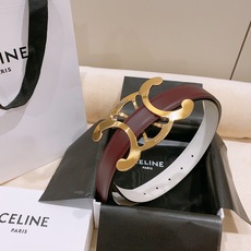 -Celine 中号25毫米 TRIOMPHE CORE BELT 25MM IN TAURILLON LEATHER -Celine 中号25毫米 TRIOMPHE CORE BELT 25MM IN TAURILLON LEATHER