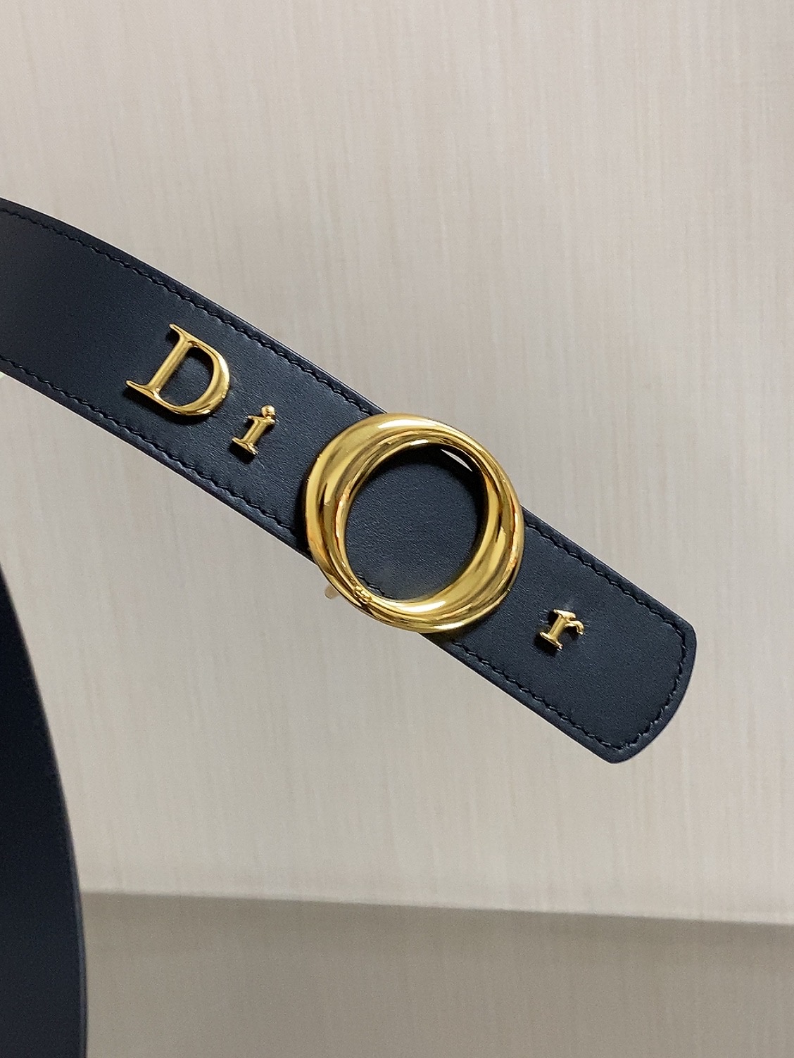 My Dior Belt Black Smooth Calfskin, 30 MM 双面进口细腻小牛皮打造,黄铜金属五金 My Dior Belt Black Smooth Calfskin, 30 MM 双面进口细腻小牛皮打造,黄铜金属五金