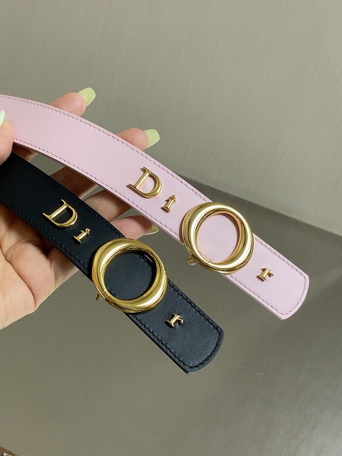 🥳齐色图 My Dior Belt Black Smooth Calfskin, 30 MM 双面进口细腻小牛皮打造,黄 🥳齐色图 My Dior Belt Black Smooth Calfskin, 30 MM 双面进口细腻小牛皮打造,黄