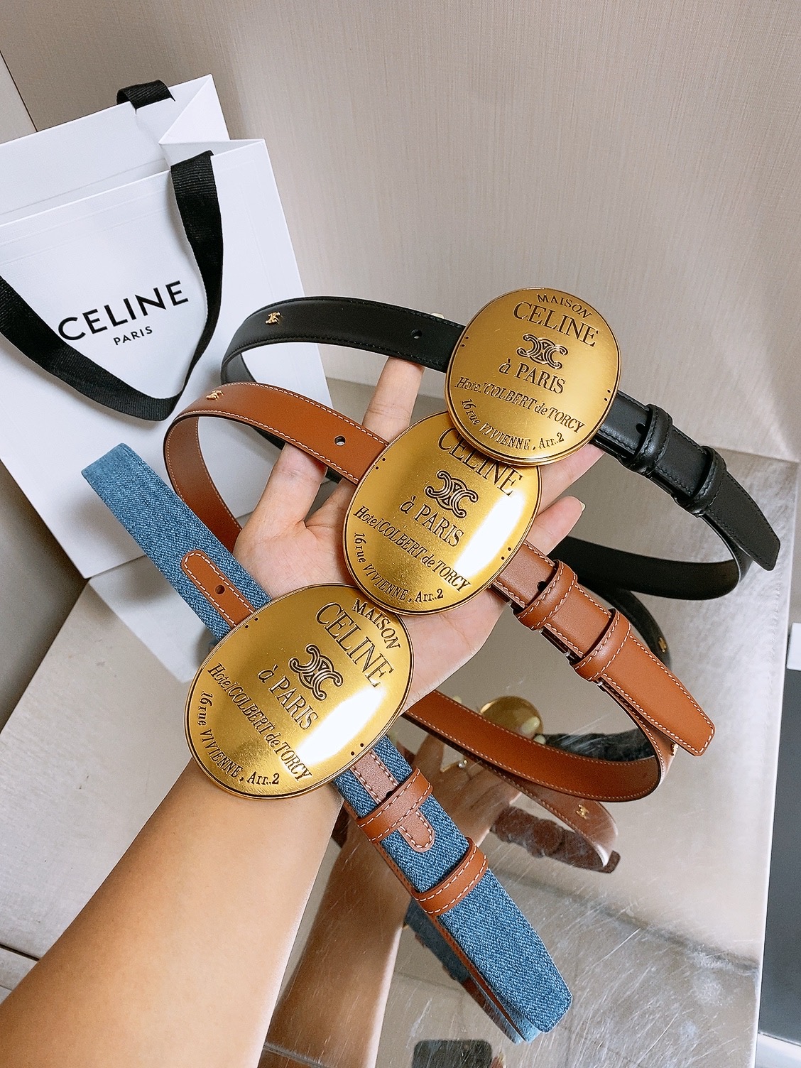 、170🤩齐色图集合图 凯旋门✨ MAISON 25mm皮带 MAISON 25毫米皮带,TAURILLON皮革,牛皮革 、170🤩齐色图集合图 凯旋门✨ MAISON 25mm皮带 MAISON 25毫米皮带,TAURILLON皮革,牛皮革