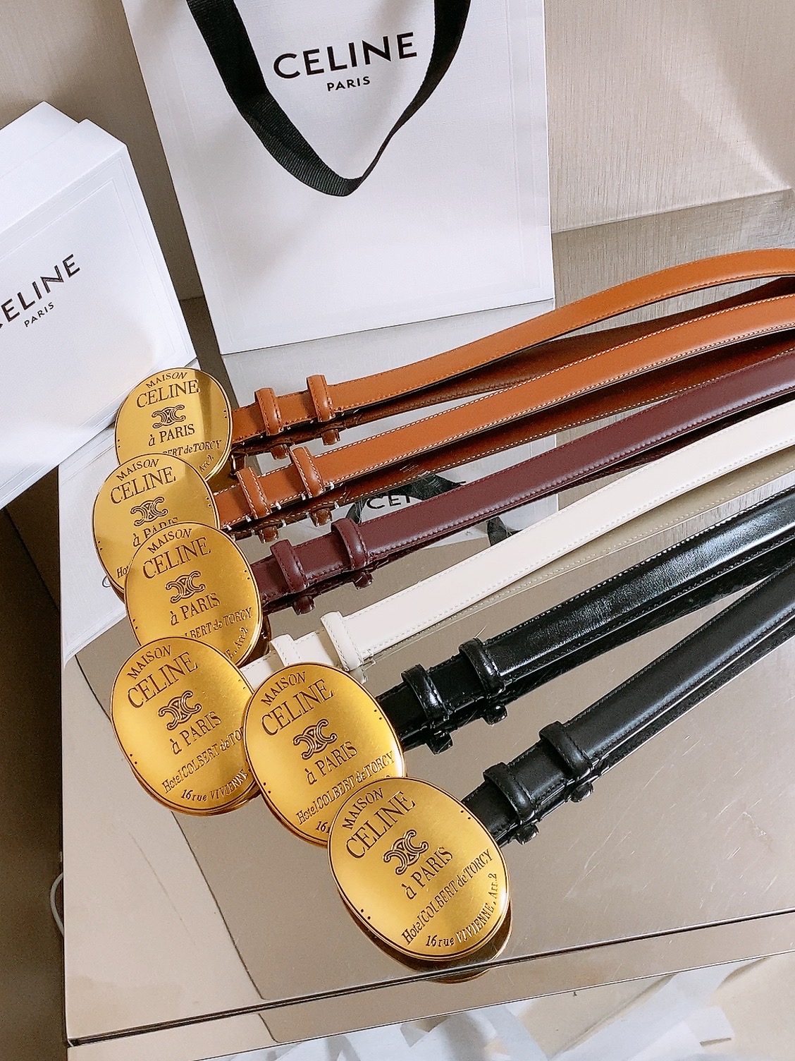 、170🤩齐色图集合图 凯旋门✨ MAISON 25mm皮带 MAISON 25毫米皮带,TAURILLON皮革,牛皮革 、170🤩齐色图集合图 凯旋门✨ MAISON 25mm皮带 MAISON 25毫米皮带,TAURILLON皮革,牛皮革