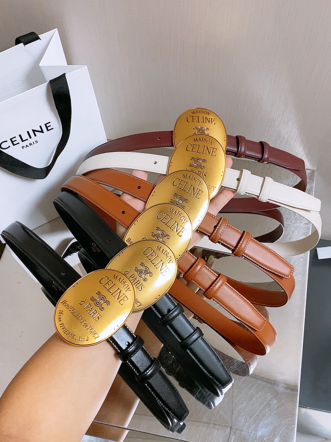 、170🤩齐色图集合图 凯旋门✨ MAISON 25mm皮带 MAISON 25毫米皮带,TAURILLON皮革,牛皮革 、170🤩齐色图集合图 凯旋门✨ MAISON 25mm皮带 MAISON 25毫米皮带,TAURILLON皮革,牛皮革