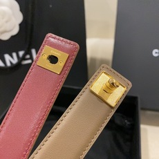 香家✨ Leather Belt 25mm 皮质腰带 进口胎牛皮及金属,旋转双C金属转扣。适配连衣裙、西装、牛仔裤。全套 香家✨ Leather Belt 25mm 皮质腰带 进口胎牛皮及金属,旋转双C金属转扣。适配连衣裙、西装、牛仔裤。全套