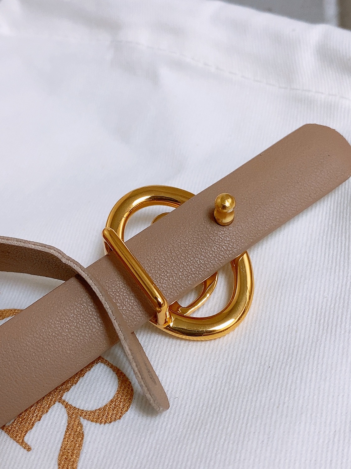 双面dior腰带 椭圆形扣子. 字母精致的镶有水钻 Reversible Dior Oblique Belt 进口光滑小