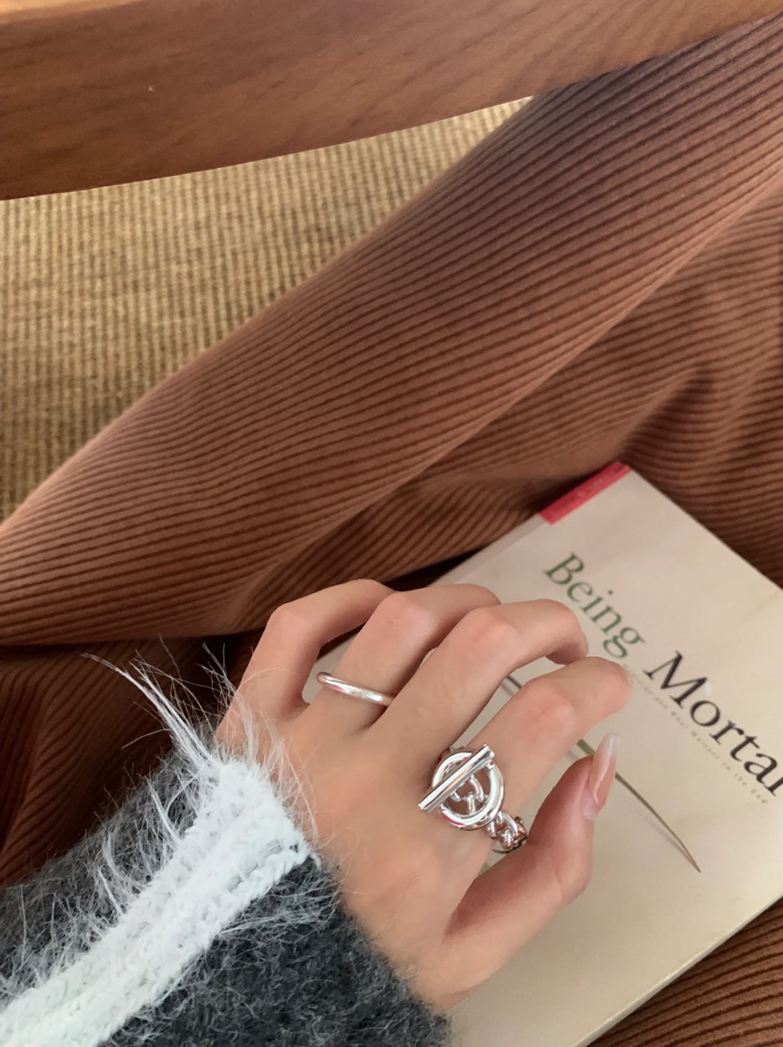 NO:766096,Chain ring, long-term best seller, ring, Cartier high-end jewelry19860909链条戒指 长期热卖款,,ring,卡迪亚高端饰品,Jewelry