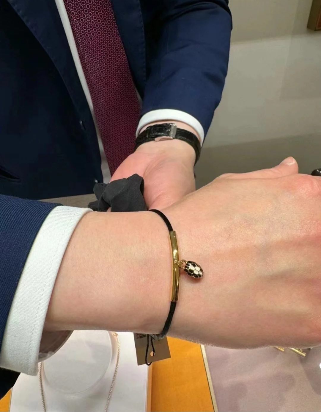 NO:631413,Lucky snake bracelets that boys can also wear, Cardia high-end jewelry19860909男生也可以佩戴的灵蛇幸运手绳,,卡迪亚高端饰品,Jewelry