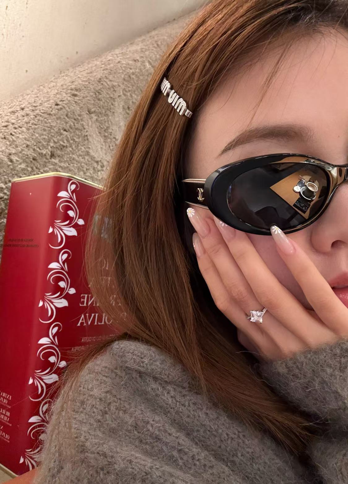 NO:631807,Silver19860909银色x雾霾蓝 看看美女们的佩戴图,,卡迪亚高端饰品,Jewelry