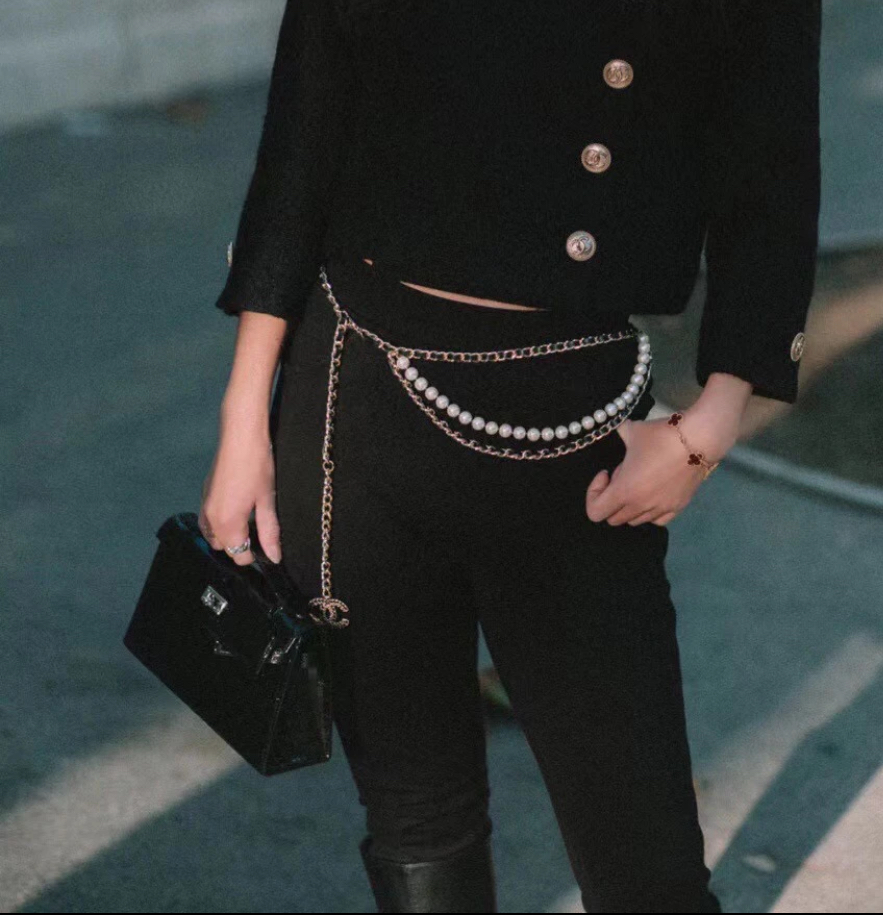 NO:635938,Classic and popular waist chain, the three-layer design has a strong sense of presence, Cardia high-end jewelry19860909经典爆款腰链 三层设计很有存在感,,卡迪亚高端饰品,Jewelry