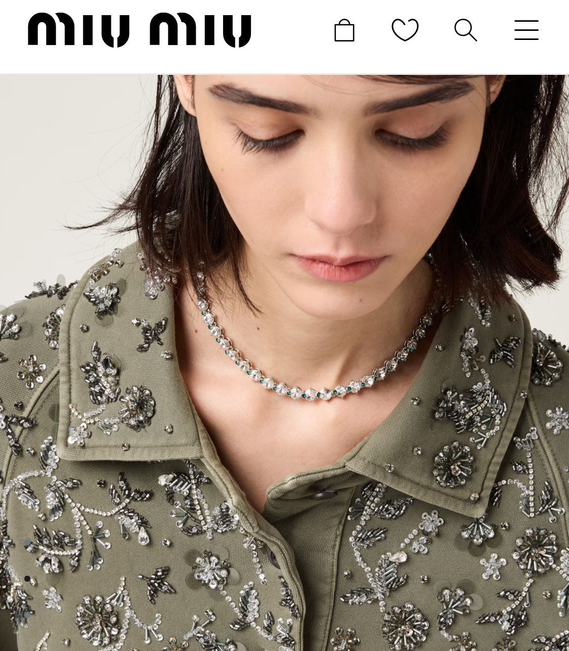 미우미우 목걸이 135660 Miu Miu Necklace 썸네일 이미지