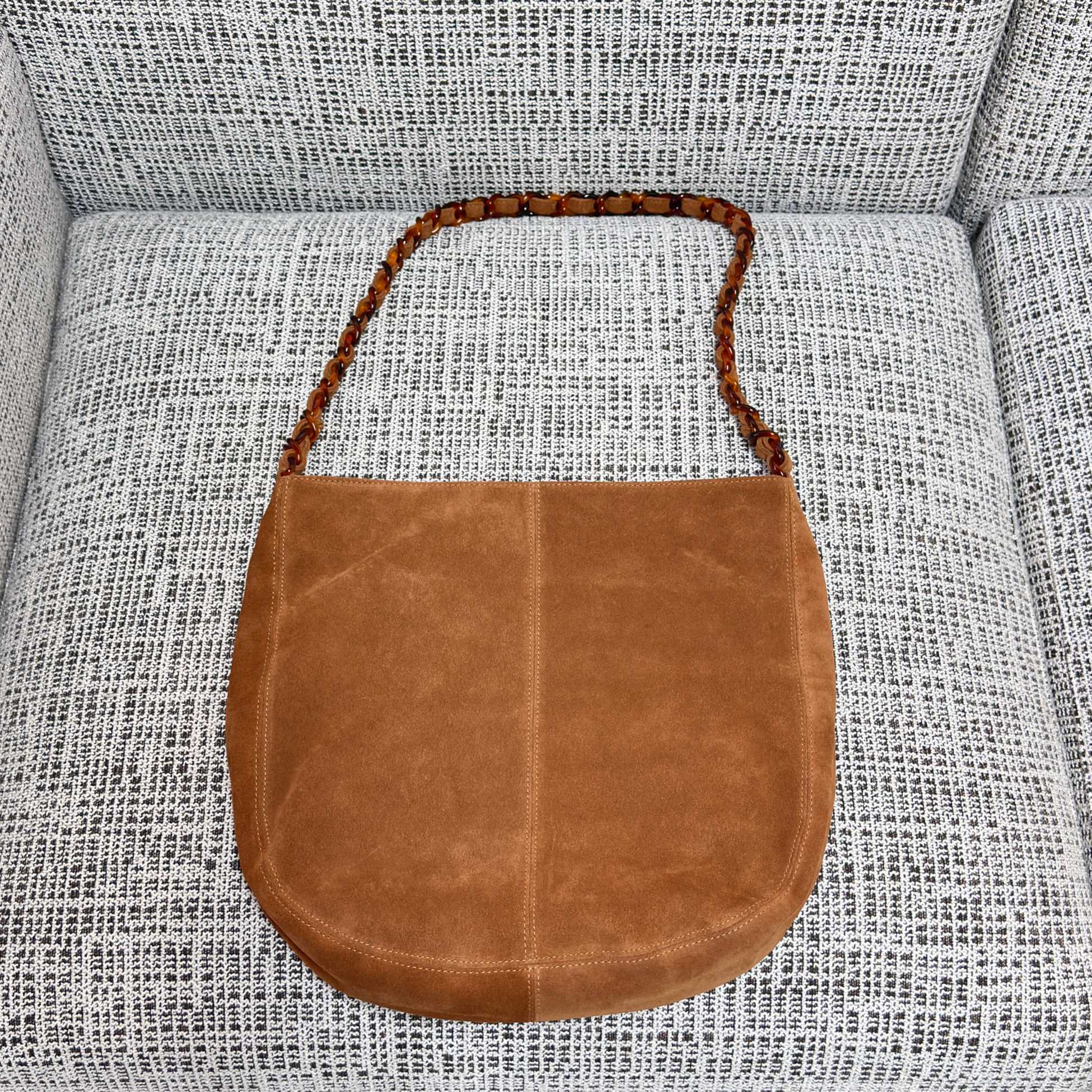 Chanel Suede Hobo Bag