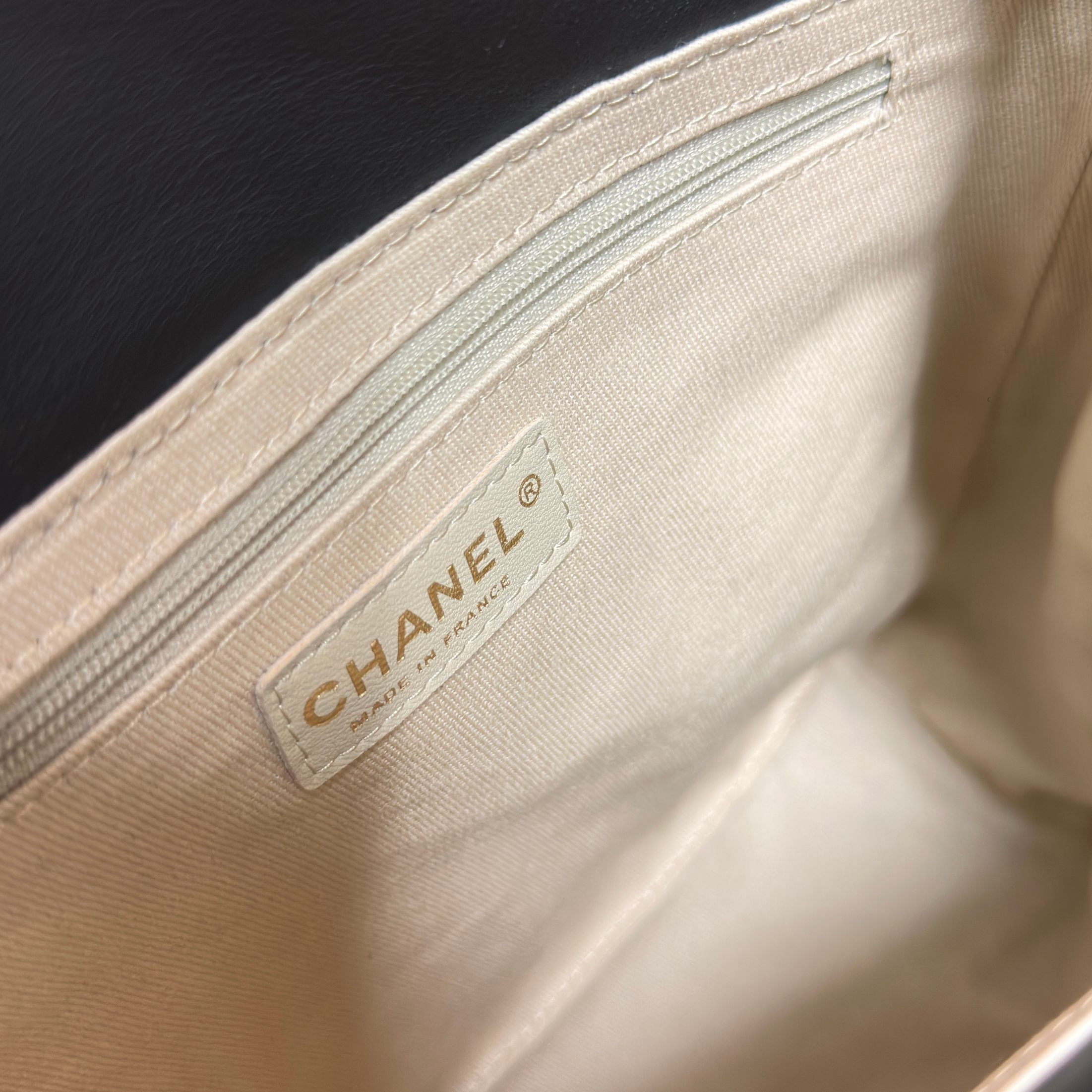 Chanel Leather Mini Tote Bag