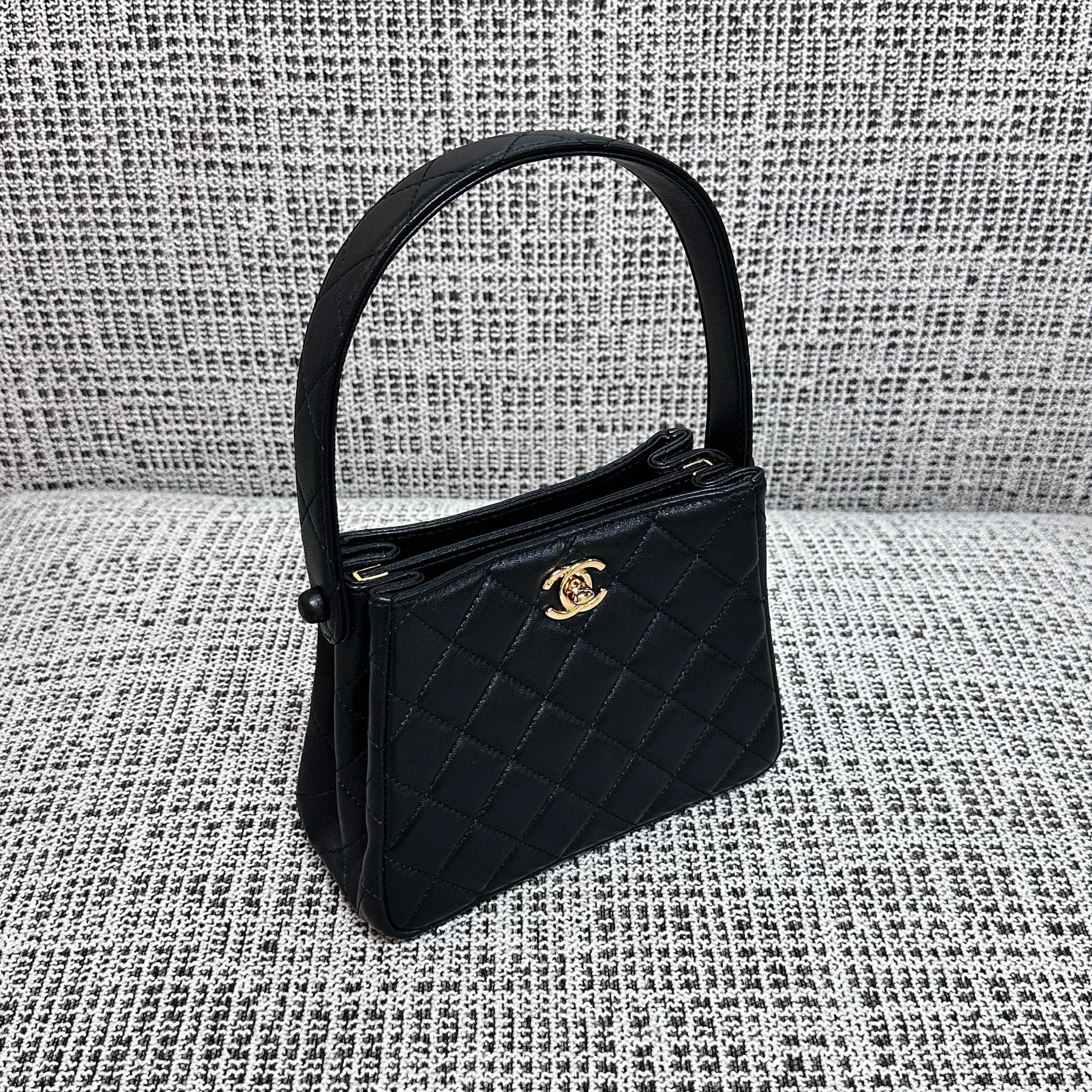 Chanel Vintage Twin Star Top Handle Bag