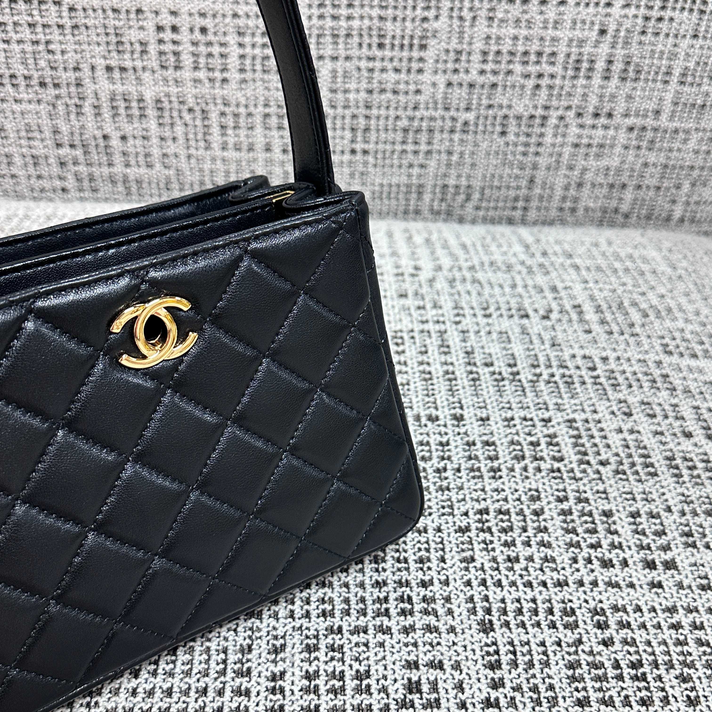 Chanel Vintage Twin Star Top Handle Bag
