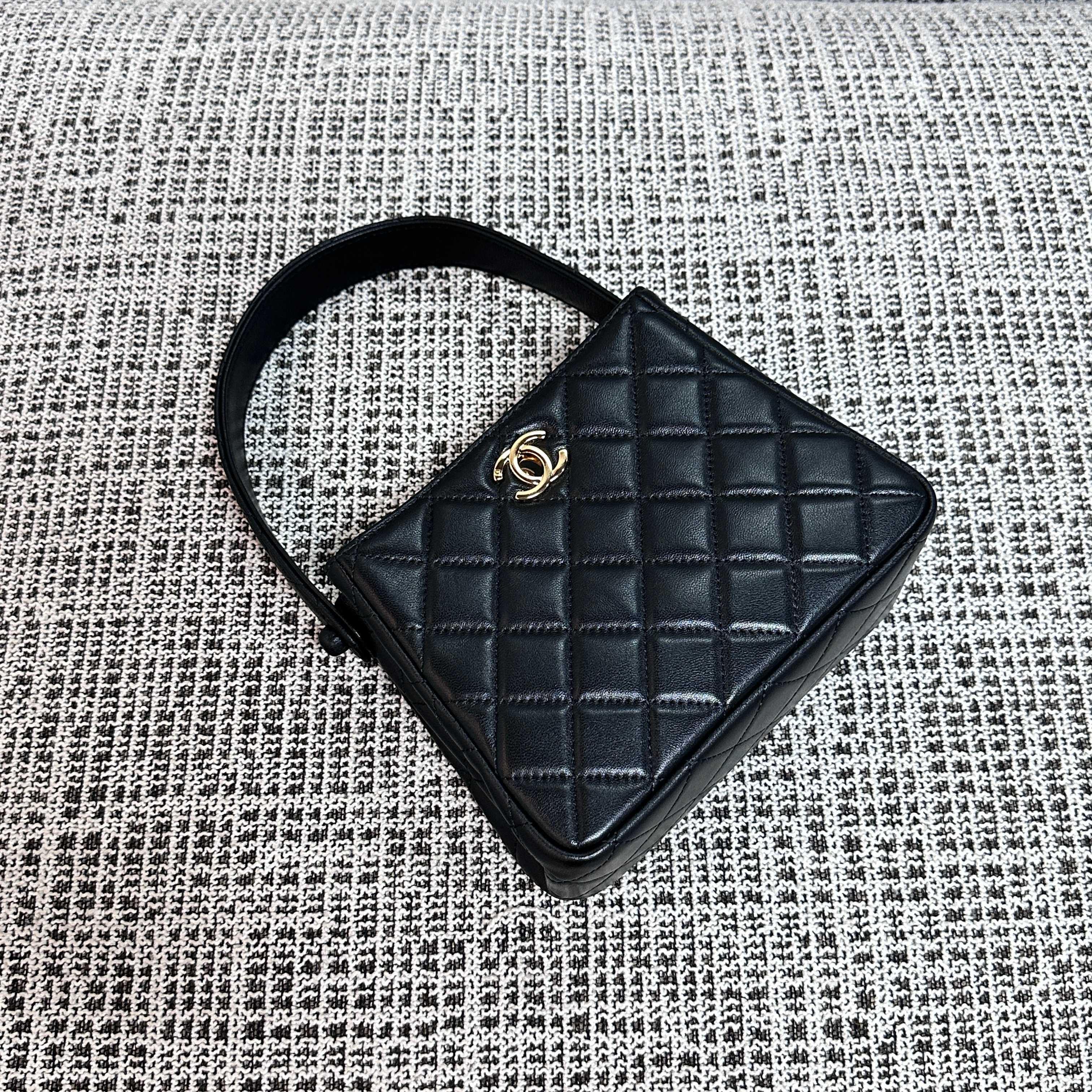 Chanel Vintage Twin Star Top Handle Bag