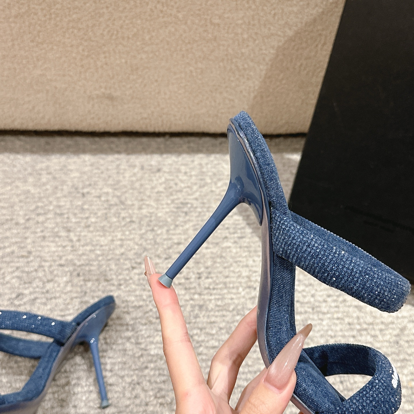 Luxury Alexander Wang Shoes: Imported Materials, High Heels, Italian Leather Soles | Product Details & Sizes - 图片 6