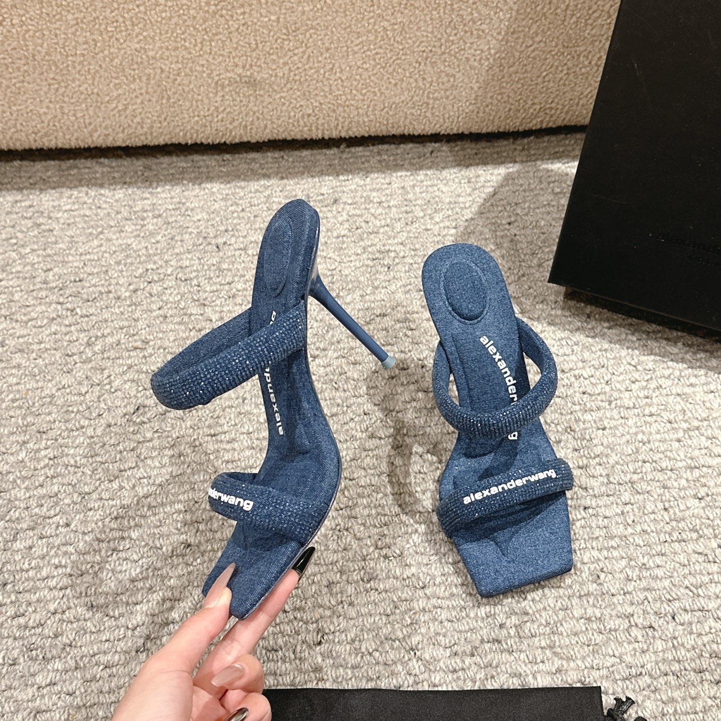 Luxury Alexander Wang Shoes: Imported Materials, High Heels, Italian Leather Soles | Product Details & Sizes - 图片 3