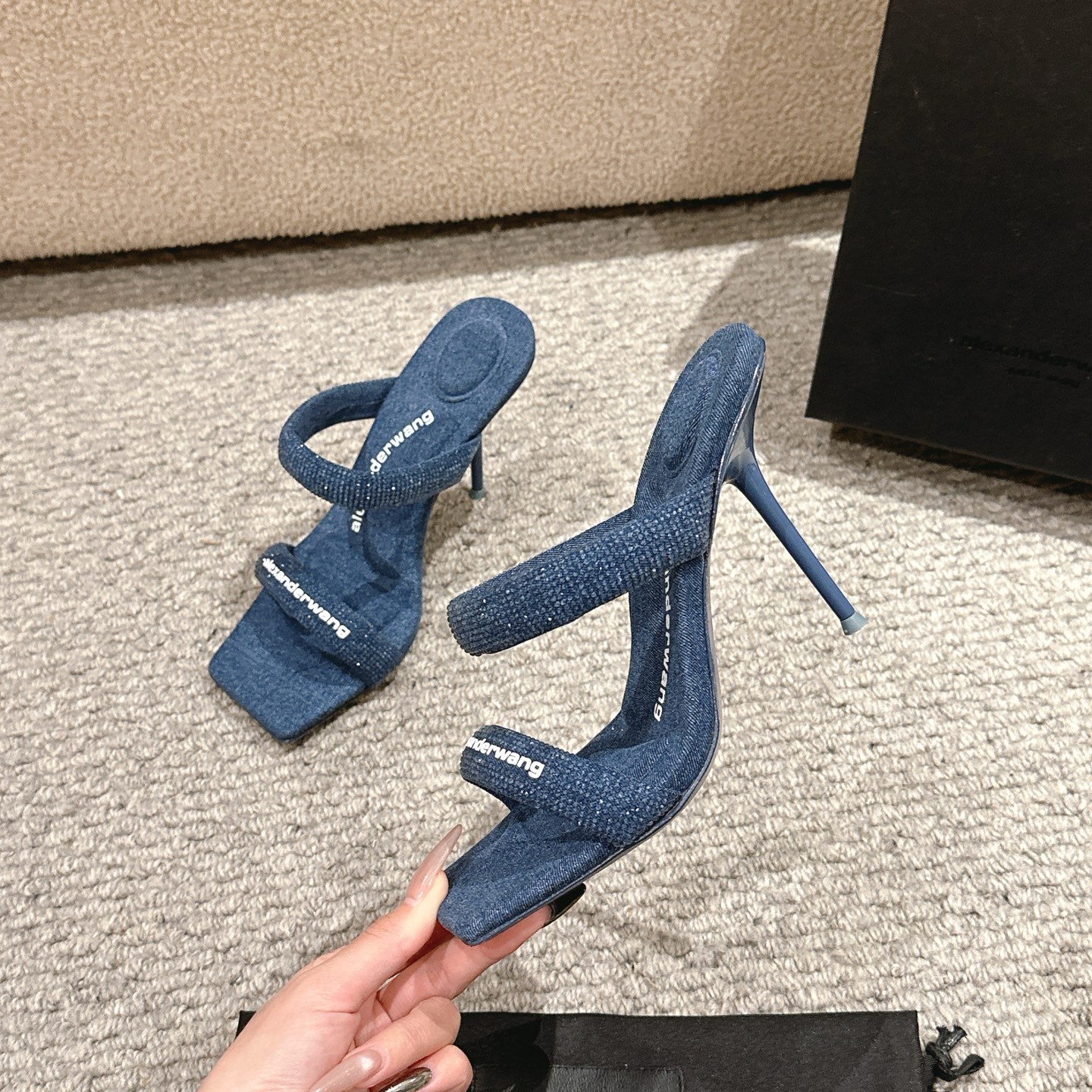 Luxury Alexander Wang Shoes: Imported Materials, High Heels, Italian Leather Soles | Product Details & Sizes