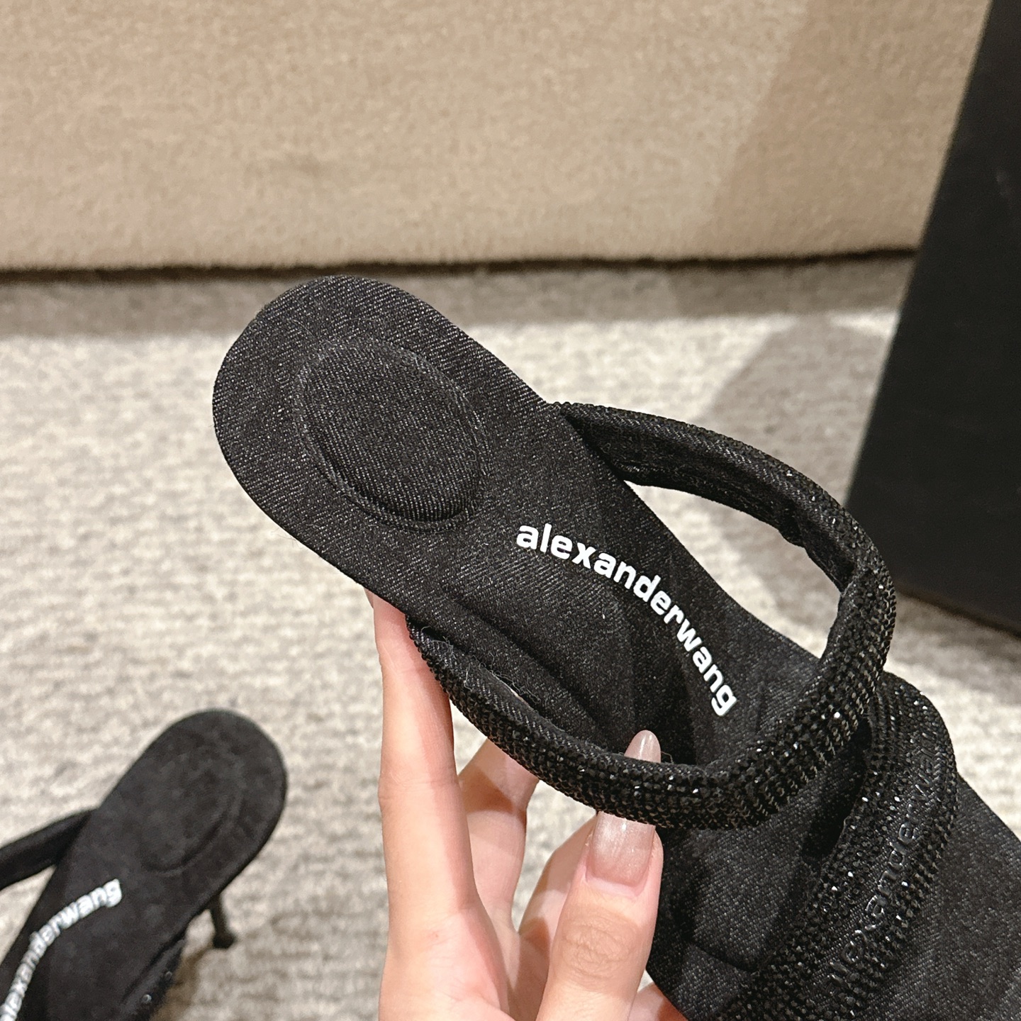 Luxury Alexander Wang Cowboy Cloth Shoes with Italian Leather Soles - 图片 5