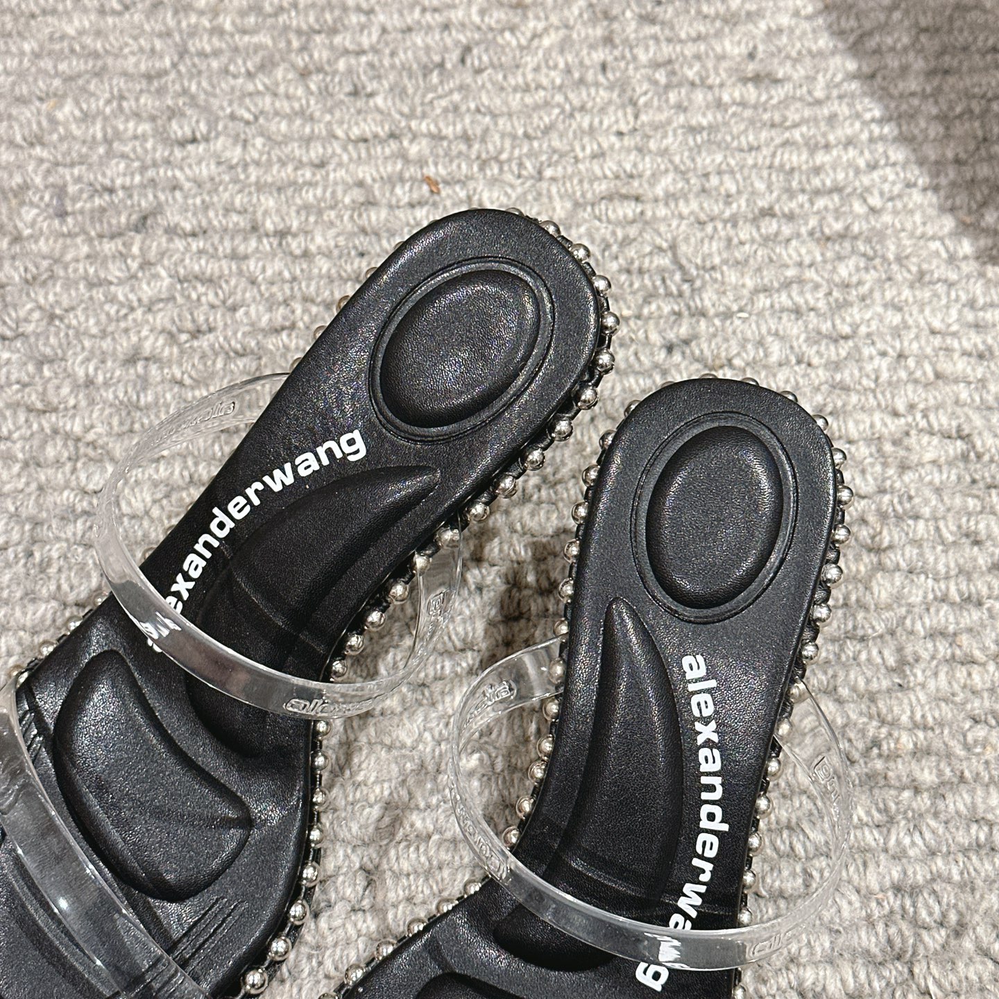 Luxury Alexander Wang Shoe Mats: Sensory Massage with Embolism and Pearls - 图片 6