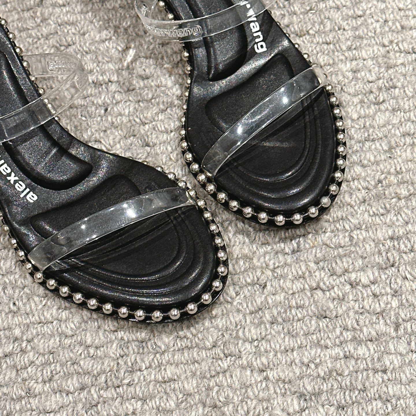 Luxury Alexander Wang Shoe Mats: Sensory Massage with Embolism and Pearls - 图片 8
