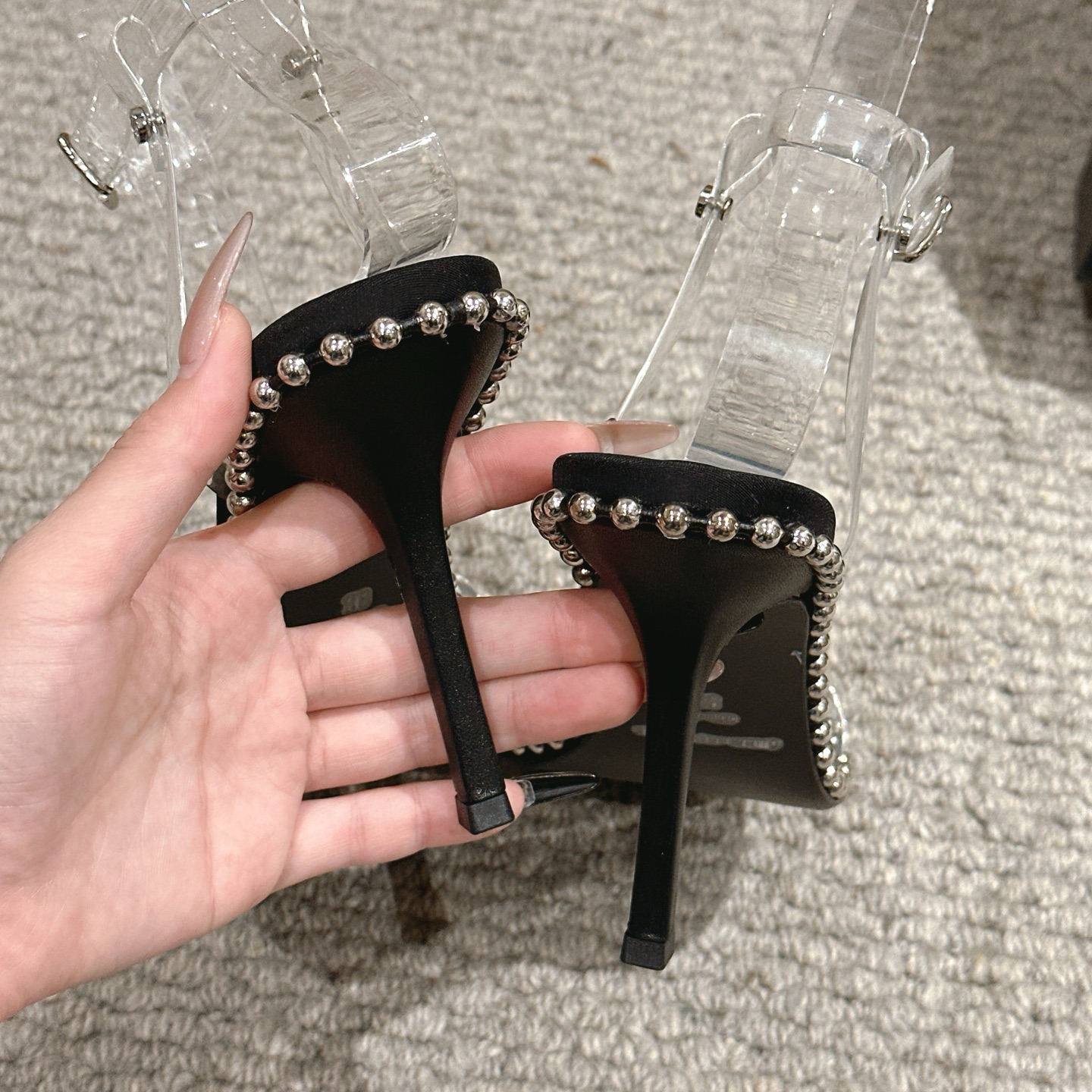 Luxury Alexander Wang Shoe Mats with Concussion and Massage Tape – Original Design, High Quality Materials - 图片 7