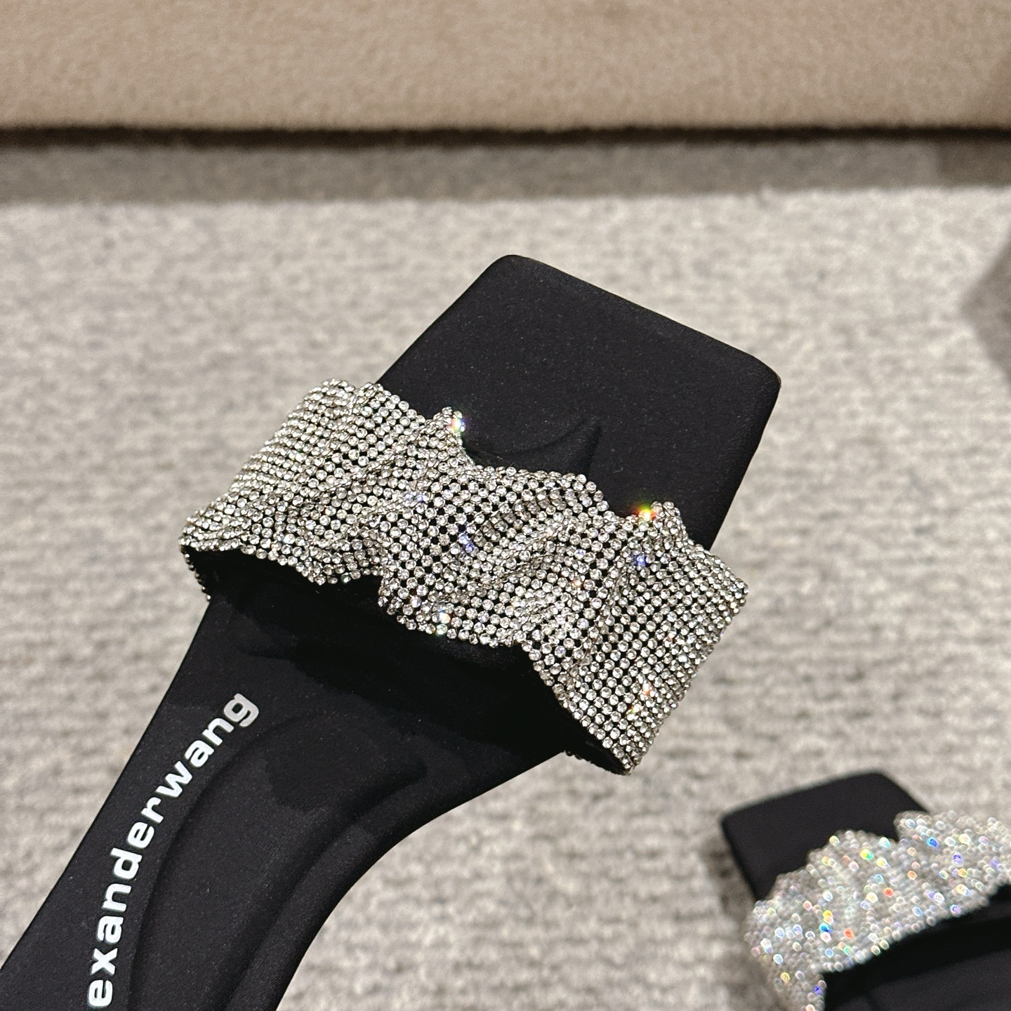 Luxury Alexander Wang Square-Toe Shoes with Imported Copper Nets – Original Design and Material - 图片 7