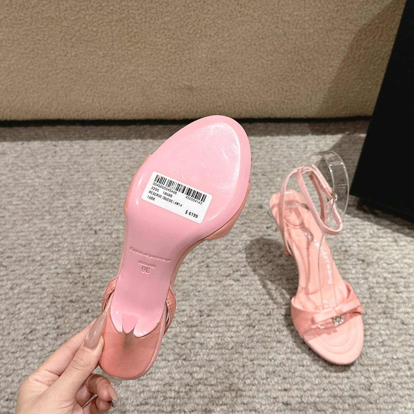 Luxurious Alexander Wang Replica Shoes: Original Materials, Stylish Designs, Various Colors and Sizes - 图片 9