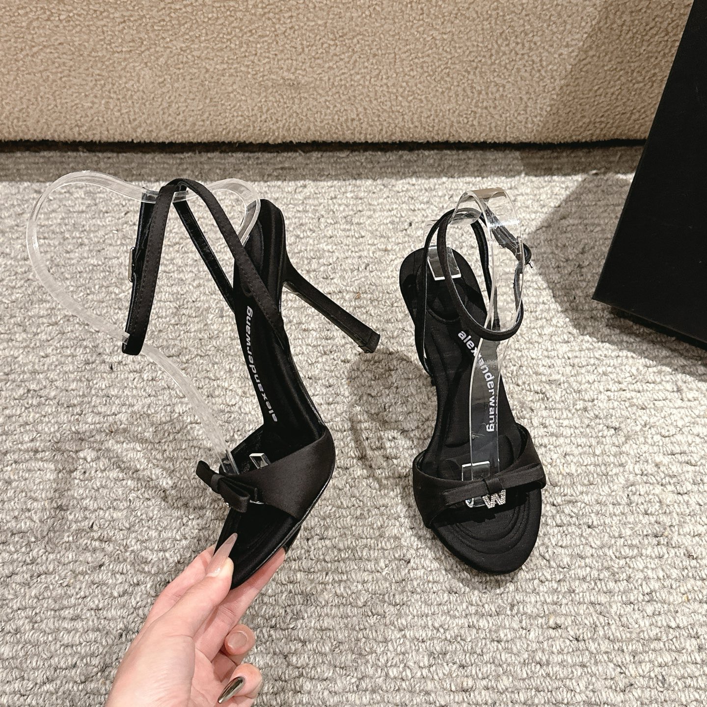 Luxurious Alexander Wang Designer Shoes: Original Materials, High Quality, Various Styles, Imported Leather, Limited Sizes - 图片 5