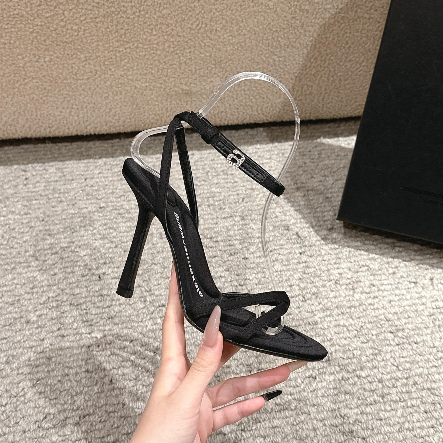 Luxurious Alexander Wang Shoes: Original Materials, Variety of Colors, Imported Leather and Silk – 1:1 Quality - 图片 6