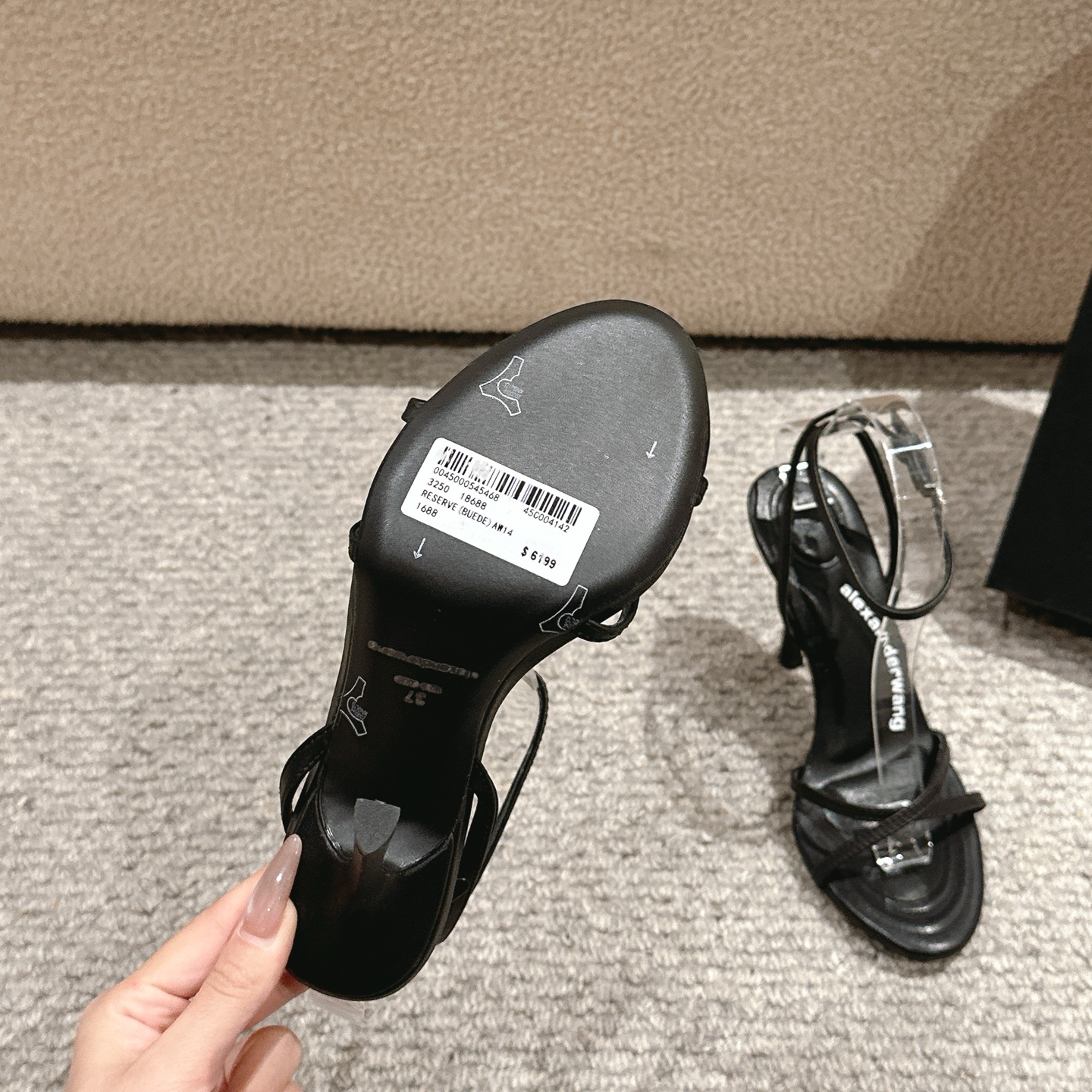 “Alexander Wang Luxury Shoes: Original Materials, High Quality, Imported Leather, Silk, and Stylish Designs” - 图片 9
