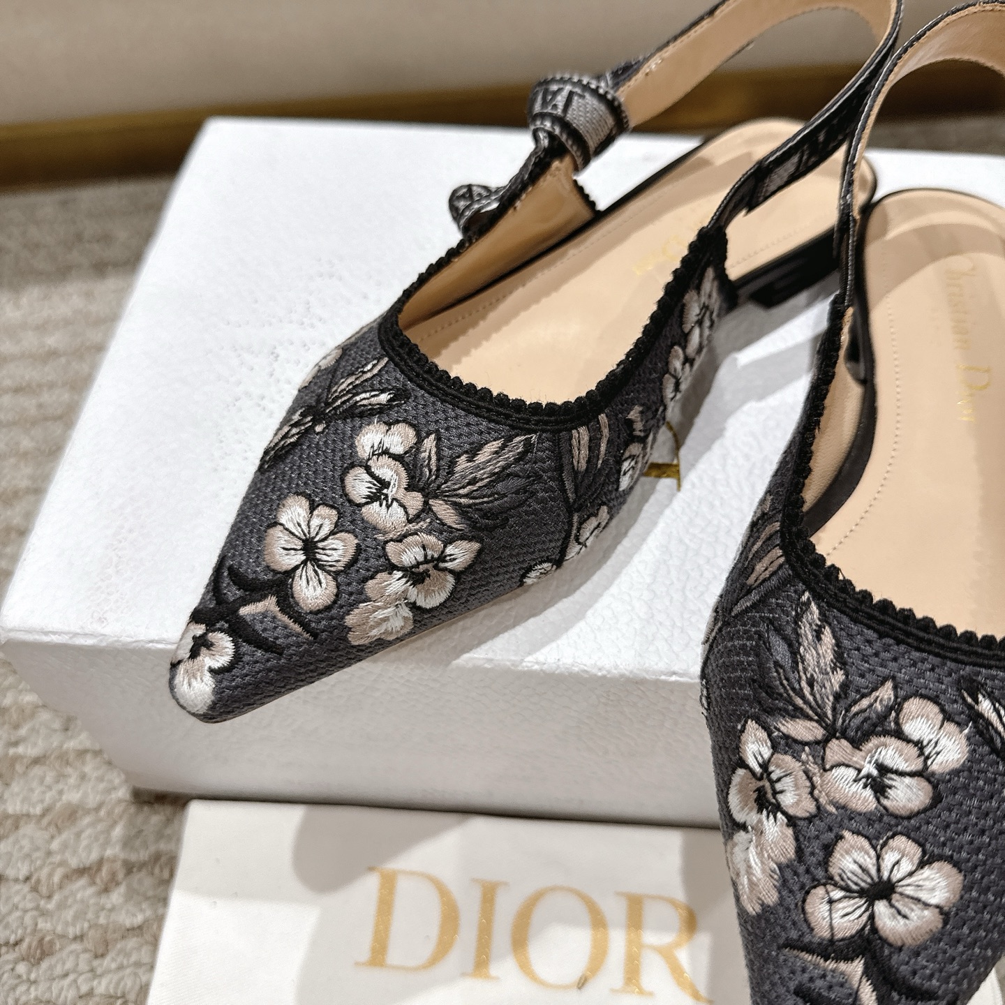 “DioJ’Adior Leather Shoes: Italian Studio Passion for Elegant and Delicate Footwear | A-Class Real Bottom” - 图片 8