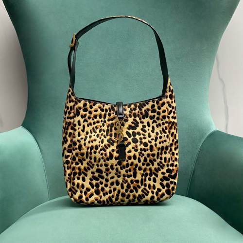 Saint Laurent Small Hobo Bag in Leopard Print, Model 713938 1 Saint Laurent Small Hobo Bag in Leopard Print, Model 713938