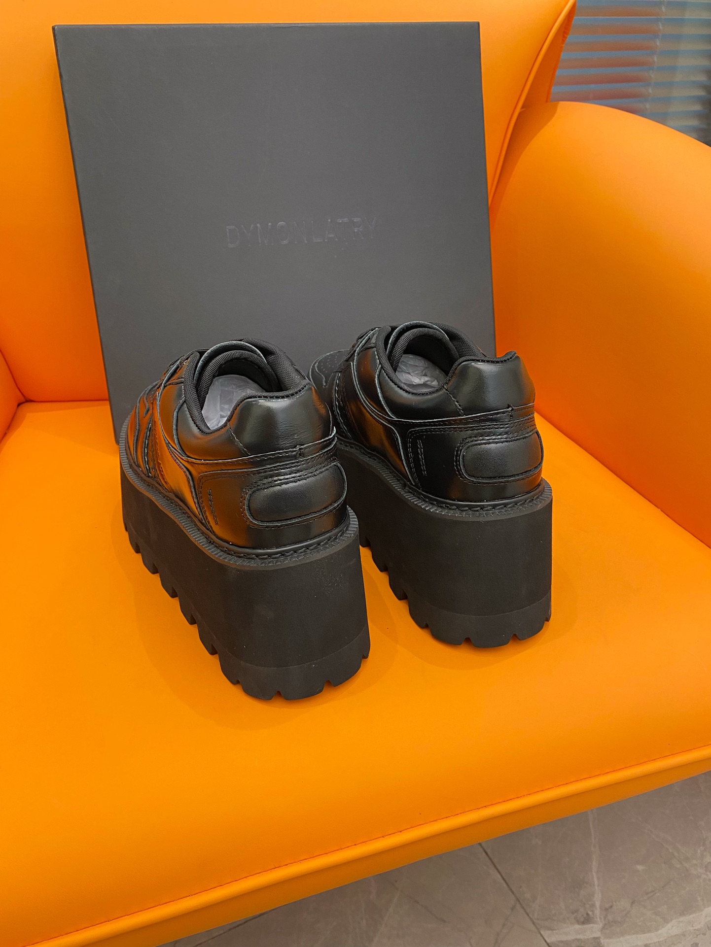 875 Dymonlatry 2023: Red-Hot Pancreas Half-Loaf Shoes for Fashionable Girls - 图片 6