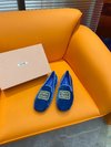 MiuMiu Shoes Loafers Top Quality Embroidery Gold Hardware Rubber Sheepskin Fall/Winter Collection Vintage