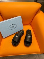 Prada Shoes Slippers Only sell high-quality
 Cowhide Sheepskin Spring Collection Fashion