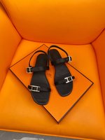 Replcia Cheap
 Hermes Shoes Sandals Slippers Cowhide Genuine Leather Spring/Summer Collection