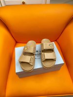 Prada Flawless
 Shoes Sandals Cowhide Sheepskin Spring/Summer Collection Vintage Beach