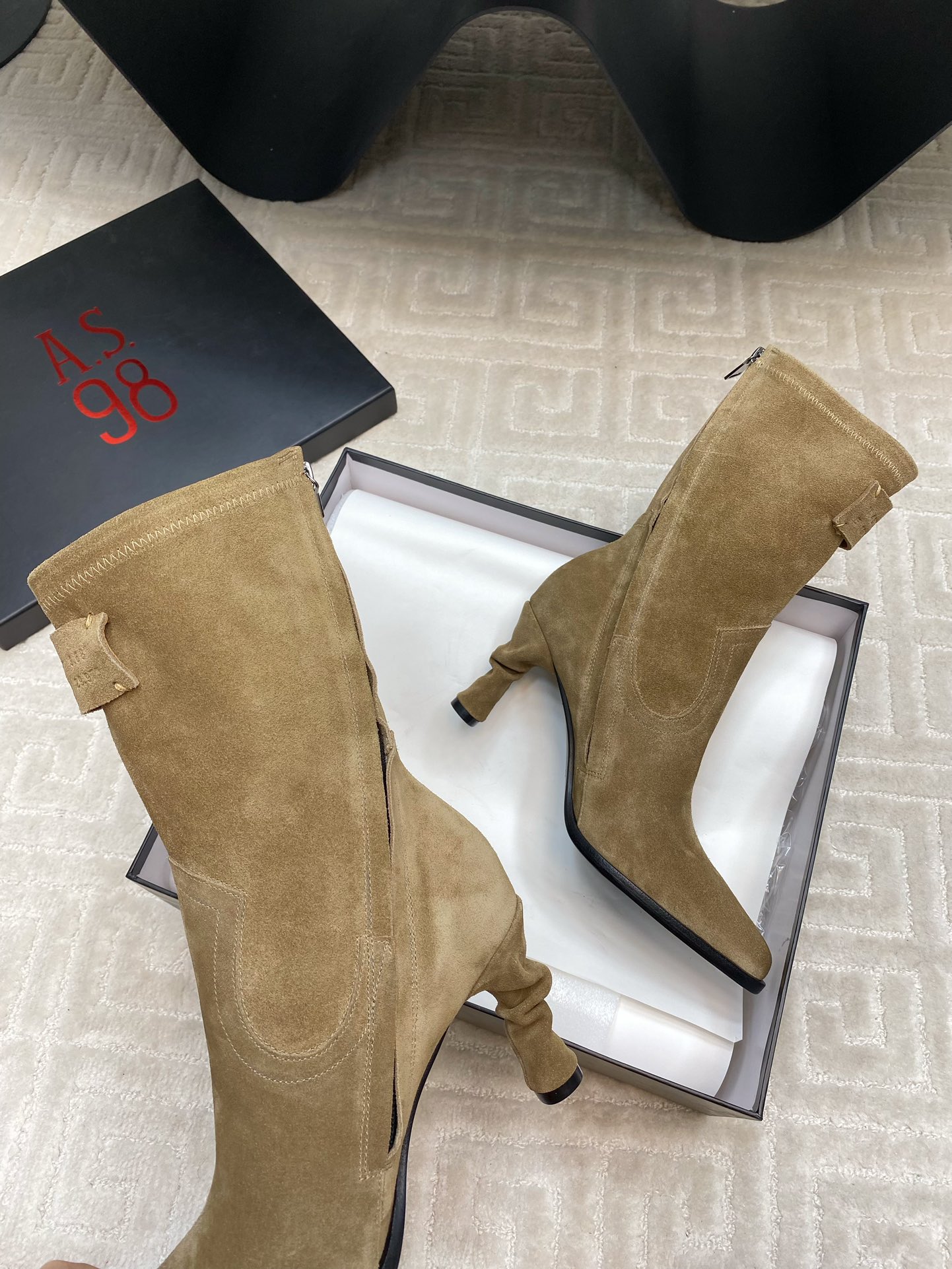 ASA98 Boots: Italian Fashion and Design with Unique Manual Colouring - 图片 5