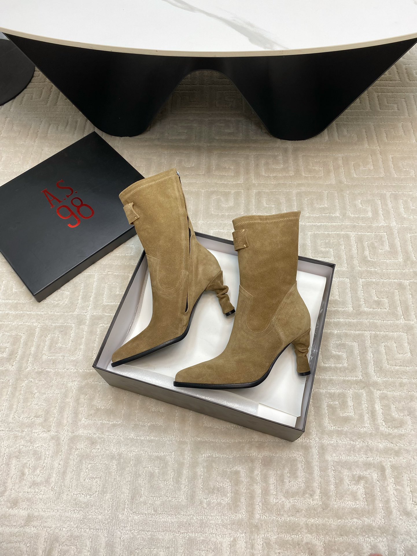 ASA98 Boots: Italian Fashion and Design with Unique Manual Colouring - 图片 4